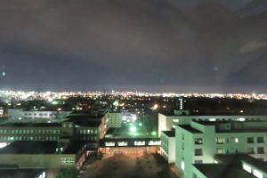 我が大学の8階からの長めは最高です。でも、夜景はなかなかみれません。
