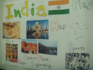 インド。地図もしっかりのせています。