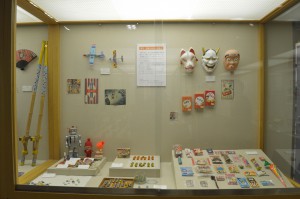昭和初期のおもちゃの展示