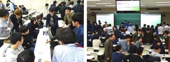 経済学部の新入生、ガイダンスで大学生活をスタート！