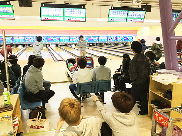 ゼミ対抗で平均スコアを競いました