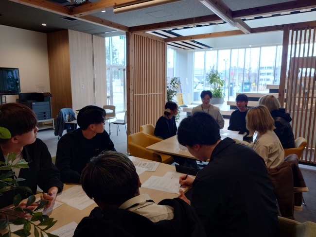 履修登録サポートミーティングの様子