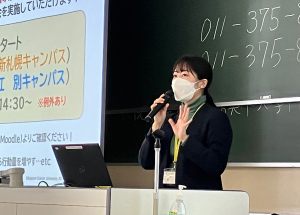 学生への指導に熱がこもります