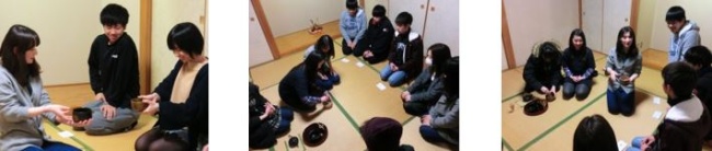 国際交流に目を向ける(2)：英語で茶の湯を体験しました