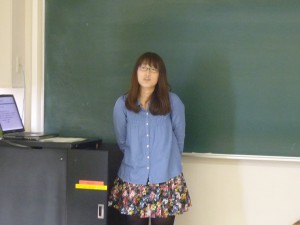 2012年度半期留学生の報告会