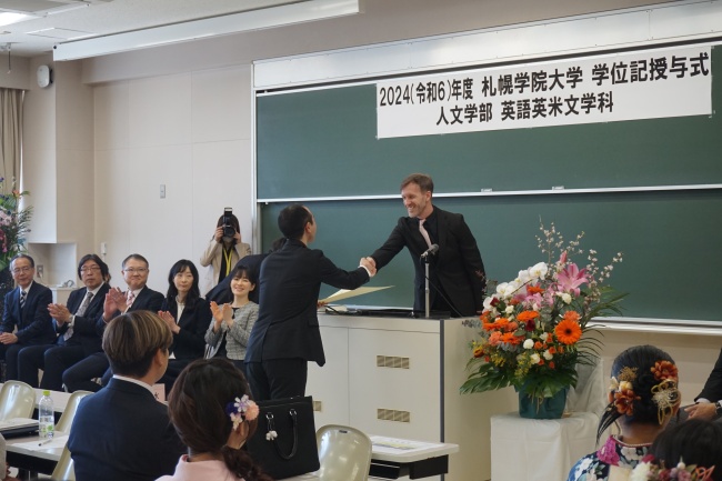 学科企画の様子。