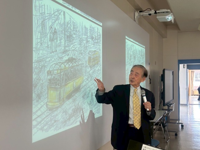 大村さんが描いた当時の様子
