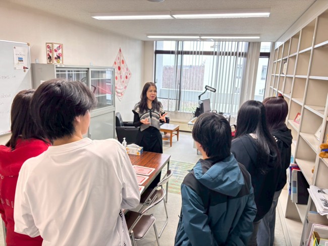 交流企画では先生の研究室を巡るゲームを行いました