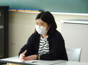 本学の卒業生で医療ソーシャルワーカーの田中恵梨香さん