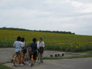 2010年度は北竜町でフィールドワーク