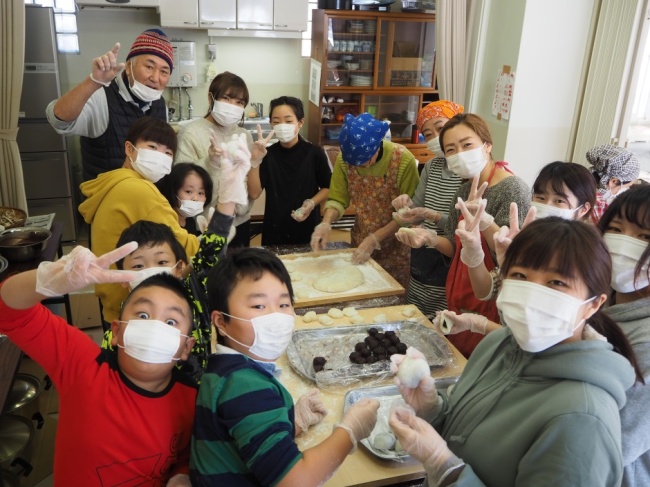 餅つき大会1枚目