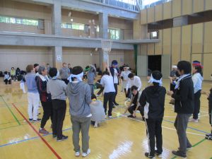 生まれて初めての「ツケマ」♪ー人文学部交流会