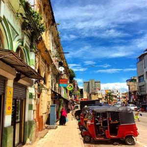 スリランカのコロンボ市内の写真