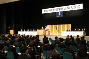 2021年度入学式の様子