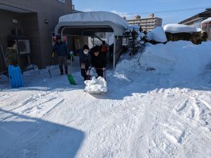 除雪の様子1