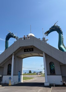 キャンプの締めくくりは「北竜門」より