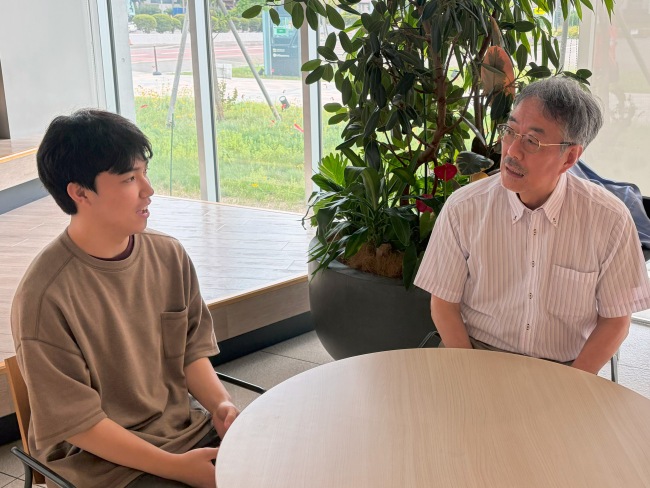 鹿摩さんと大川原先生